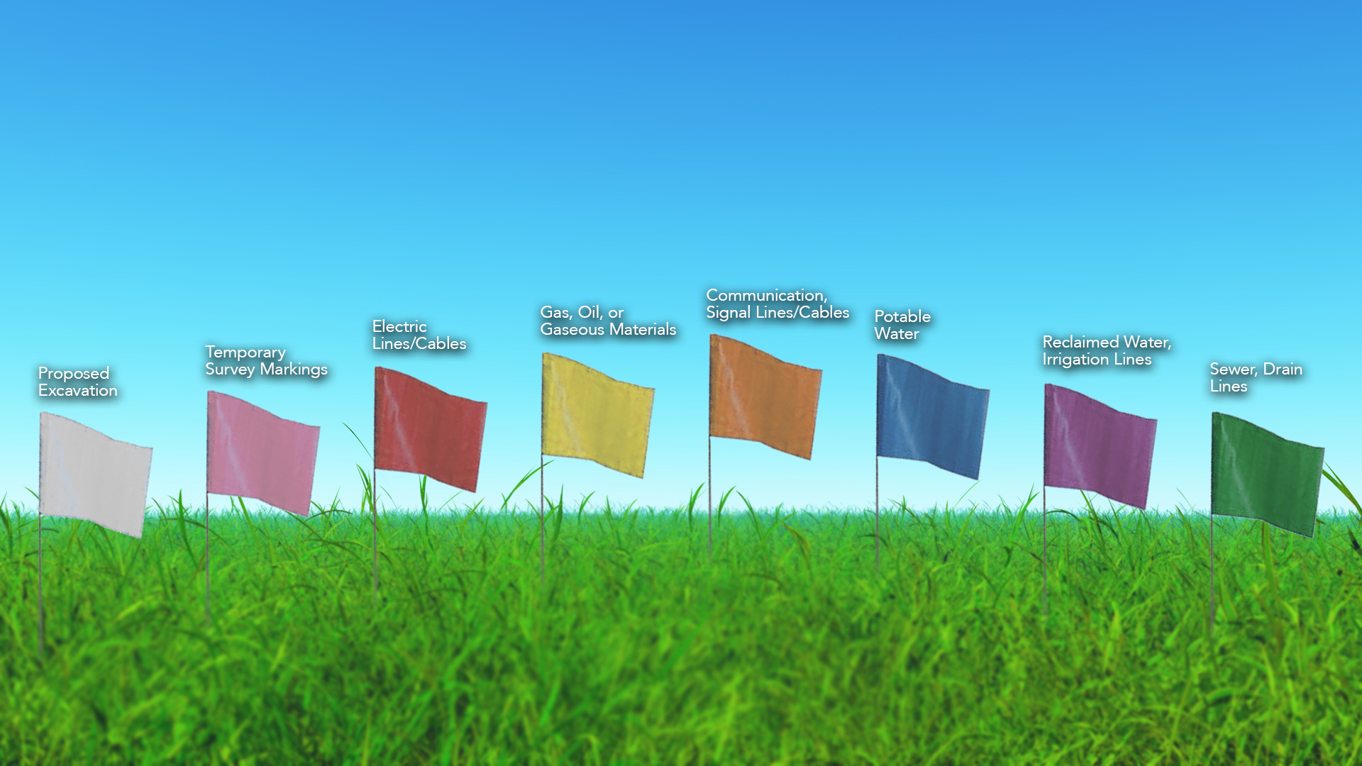 utility markers